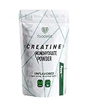 Creatin Monohydrat Pulver 500g | 100% kreatin monohydrat pulver in Mikronisiert | Geschmacklos | Inklusive Spender | Optimale Löslichkeit | Vegan | Gmo Free