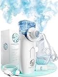 HIMMELSHAUCH MEDICAL Inhalationsgerät Kinder & Inhaliergeräte für Erwachsene | Inhalator Baby | Vernebler + Zubehör | Elektrische Inhalatoren | Kochsalzlösung Inhalieren | Ultraschall Nebulizer