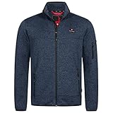 Höhenhorn Tacul Herren Jacke Fleece Strickjacke Navy Gr. L