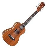 Rocktile G-10 NT Guitarlele Natur - Westerngitarre im Reiseformat - Decke: Zeder - Boden & Zargen: Mahagoni - Hals: Okoume - Mensur: 51 cm - Offenporiges Finish in Natur