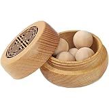 Lipfer Holz-diffusor Für Ätherische Öle, Holz-Auto-diffusor Für Ätherische Öle, Holz-aromatherapie, Runder Auto-öl-diffusor, Dekoration Für Zuhause, Büro, Schlafzimmer