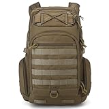Mardingtop 30L Tagesrucksäcke Taktischer Stil Daypack für 16 Zoll Laptop Causal Travel Rucksack für Städtische Pendler im Freien (Khaki)
