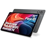 Blackview Tab90 WiFi Android 14 Tablet 11 Zoll,12(4+8Expansion) GB RAM 128GB Speicherplatz(2TB TF),Großes Display Widevide L1,Octa-core T606, 8200mAh Akku,5G WiFi,Dual Kamera 13MP+8MP,GMS,BT 5.0