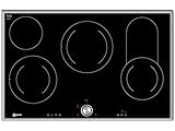NEFF T18BT16N0 Elektrokochfeld N70, 80cm, TwistPad, Bräterzone, Glaskeramik, Edelstahlrahmen