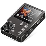 Toolvvik MP3-Player, Verlustfreier DSD High Definition Tragbarer Hi-Fi-Digital-Audio-Musik-Player mit 64 GB Speicherkarte