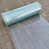 Transparente Polycarbonat-Gewächshaus-Dachplatten – UV-geschützte, wasserdichte, verstärkte Platten für den Außenbereich, Pavillon, Carport und Pflanzenständer, individuelle Größe (1,5 m x 6 m) mit