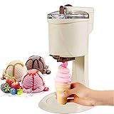 Premium Eismaschine mit Kompressor - 1L Automatische Soft-Serve Maschine für Zuhause, Joghurt & Sorbet - Mr. Whippy Style, große Kapazität, einfach zu bedienen