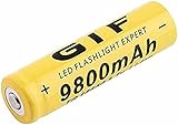 18650 Lithium-Ionen-Akku Akkus 18650 Batterien Li-Ionen-Akku 9800 MAh 3,7 V ICR-Lithium-Batterien Akkuzellen Für Taschenlampe,8St