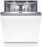 BOSCH SMV6ZCX16E Geschirrspüler Serie 6, vollintegrierte Spülmaschine mit Besteckschublade, 60 cm, Home Connect, Intelligent Programm, Max Flex Körbe, Vario Schublade, Rackmatik