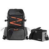 K&F Concept Kamerarucksäcke für Fotografen, riesige Reisetasche, 32L, große Kamerataschen mit Laptopfach und wasserdichter Regenhülle