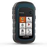Garmin eTrex 22x – robustes, wasserdichtes GPS-Outdoor-Navi mit 2,2' (5,6 cm) Farbdisplay mit Tastenbedienung, vorinstallierter TopoActive-Europakarte und 25 Std Akkulaufzeit, Blau, One Size