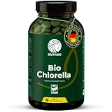 Alvimare Chlorella-Tabletten, 360 Stück (180 g) - Nicht-GVO Premium Mikroalgen - Natürliches Detox-Superfood, Hoher Chlorophyllgehalt, Vegan, Reich an Vitaminen, Eisen & Antioxidantien, zertifiziert