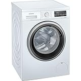 Siemens WU14UT70 Waschmaschine iQ500, Frontlader mit 8kg Fassungsvermögen, 1400 UpM, unterbaufähig, speedPack L, Outdoor-Programm, simpleTouch LED-Display, iQdrive-Motor, Weiß, 60cm