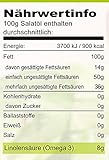 Seitenbacher Bio Omega 3 Salat Öl I Erstpressung I kaltgepresst I nativ I (2x250 ml)