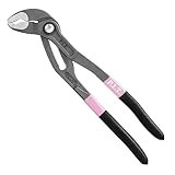 P.I.T. Zange, 25,4 cm Rillengelenkzange, schnell verstellbare Wasserpumpenzange, V-Backen-Nut- und Federzange, Rohrzange für Reparaturen zu Hause, Greifen, Muttern, Schrauben, Rohre und Armaturen
