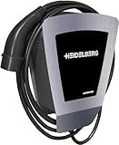 Wallbox 11 kW mit Typ 2 Ladekabel. Ladestation Home Eco für E-Autos. 7.5 m Ladekabel. Wallbox Made in Germany