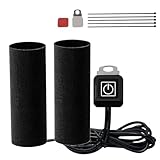 Riisoyu Heizgriffe Motorrad, 5V USB Universal Handlebar Grips Heizung Motorrad Griffheizung Intelligente Dreistufige Temperaturregelung Heizgriffe für intelligente dreistufige Temperaturregelung