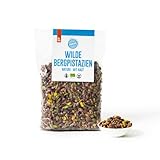 PAKKA – Bio Fairtrade wild Berg Pistazienkerne, roh und ungeröstet, 500gr, Öko Rohkost Pistazien, direkt hergestellt und abgefüllt vom Produzenten in Usbekistan, vegan, Familienpackung, Value-Pack 0,5
