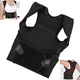 Smaoqingji rückenstrecker haltungskorrektur posture corrector - 1 Stück Schwarz,Rückenreha Haltungstrainer,Schlechte Körperhaltung korrigieren, Gesundheit und Selbstvertrauen zurückgewinnen