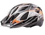 KED Fahrradhelm Meggy Tronus Black Dingo Orange (M, Tronus)