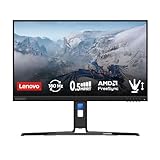 Lenovo Legion R24e Gaming-Monitor 23,8 Zoll (63,8 cm) (FHD, IPS, 180 Hz, 0,5 ms, HDMI+DP, HDMI-Kabel, AMD FreeSync) Neigungsverstellung – Schwarz