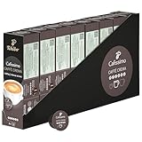 Tchibo Cafissimo Vorratsbox Caffè Crema kräftig Kaffeekapseln, 80 Stück – 8x 10 Kapseln (Kaffee, intensiv mit kräftigen Röstaromen), nachhaltig & fair gehandelt