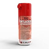 TFC Abbeizer Spray I 400 ml - Entlacker & Dichtungsentferner I Kraftvolle Entfernung von Lack, Klebstoff, Öl und Bitumen I geeignet für Metall, Holz, Keramik und Glas, PE & PP