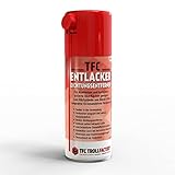 TFC Abbeizer Spray I 400 ml - Entlacker & Dichtungsentferner I Kraftvolle Entfernung von Lack, Klebstoff, Öl und Bitumen I geeignet für Metall, Holz, Keramik und Glas, PE & PP