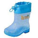 gummistiefel kinder 33, sale, Gummistiefel Kinder Wasserdichte Unisex Gartenstiefel Regenstiefel Halbhohe Rutschfeste Gummischuhe Regenschuhe Dino Kinderstiefel Bootschuhe