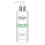 Norel Reinigungsgel für fettige und zu Akne neigende Haut mit 10% Zink & Teebaumextrakt, 200 ml