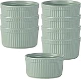 Schüssel, Suppenschüssel, Reisschüssel, Frühstücksschüssel, Auflaufförmchen-Set, 120 ml, Creme Brulee Auflaufförmchen, Auflaufform, ofenfeste Gerichte, Auflaufförmchen for Auflaufförmchen, Auflaufförm