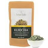 Kukicha Karigane Grüner Tee Japan Lose 100g, Japanischer Gyokuro Kukicha Grüntee Süßlich Umami, TeaClub Green Tea