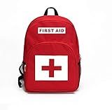 Aranticy Erste Hilfe Set Rucksack Tasche, Leer Notfallrucksack Erste-Hilfe-Koffer Notfalltasche Medizinisch Tasche Wasserdicht Groß Rettungsrucksack First Aid Medical Bag für Home Auto Outdoor Reisen