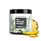 Pre Workout Booster – ohne Koffein – Fruit Punch Geschmack – mit Niacin, Ginseng & BCAA – vegan, koffeinfrei – in Deutschland produziert & laborgeprüft