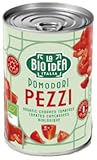 la BIO IDEA Tomaten Stücke, 12er-Pack (12 x 400g) - Bio Tomaten Stückig