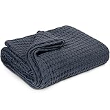 Simka Rose Waffle Baby Blanket -Warm Baby Blankets for Girls & Boys Unisex 100% Cotton- Stroller Blankets for Babies Winter, Receiving Baby Swaddle Blanket and Muslin Quilt Newborn Soft Kids Blanket