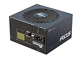 Seasonic Focus GX 750W Power Supply, Full Modular, 80 Plus Gold, 90% Efficiency, Cable-Free Connection, Hybrid Silent Fan Control, 10 Years Warranty, Power and Performance , Black