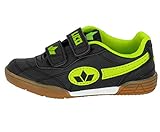 Lico Unisex Kinder Bernie V Hallenschuhe, Schwarz Lemon, 38 EU