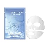 Collagen Overnight Korean Kollagen Film Hydrating Aging Maske About 10ml 10PCS (Blau, 10 Stück)