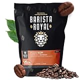 BARISTA ROYAL Kaffeebohnen 1kg 'Pulau Kopi' | Frische Kaffeebohnen direkt aus Indonesien | 100% Arabica Kaffee ganze Bohnen | Ideal für Vollautomat und Filtermaschine