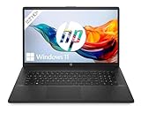 HP Laptop | 17,3' HD+ Display | Intel Celeron N4120 | 8 GB DDR4 RAM | 256 GB SSD | Intel UHD-Grafik | Windows 11 | QWERTZ | Schwarz