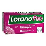 LORANO PRO 5 mg Filmtabletten 50 St – Die Power-Allergietablette