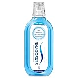 Sensodyne Cool & Fresh, tägliche Mundspülung mit Fluorid, ohne Alkohol, für schmerzempfindliche Zähne und zum Schutz vor Karies, 500ml
