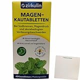 Zirkulin Magen-Kautabletten (40 Stück) + usy Block