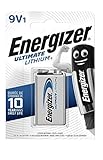 Energizer 4 9V Lithium Batterien Lithium 9V-Block L522-9V-FR22-E-Block (4er Set)