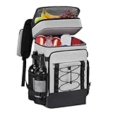 Isolierter Kühlerer Rucksack - Lecksicherer Kühlerbeutel | Tragbarer, Wiederverwendbarer Eisbox -Tasche | Tasche Für Männer Und Frauen | Ideal Für Camping, Reisen, Wandern, Picknick, Schulesse
