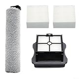 Yuanpgky Staubsauger-Zubehör-Set mit Rollenbürste, HEPA-Filter und Fusselbürste, kompatibel mit Flomo III für T35 T30 Multifunktions-Akku-Bodenreiniger