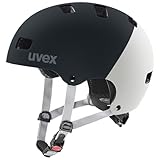 uvex Kid 3 cc - robuster Fahrradhelm für Kinder- individuelle Größenanpassung - optimierte Belüftung - Black - Rhino matt - 55-58 cm