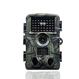 LMHOME Wildkamera, 60 MP 4K Video Wildkamera mit 2.0' LCD-Bildschirm, Wildkamera mit Bewegungsmelder Nachtsicht bis 120°, 100° Erfassungswinkel, IP66