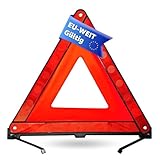 OwnWheel Notfalldreieck Warndreieck ECE R27 Auto & PKW 2025 - Rot - Notfall Pannendreieck - für StVO - bei Unfall & Panne